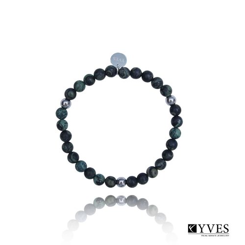 Bransoletka męska YVES z koralikami model b04850