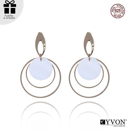 Obrazek Kolczyki muszla nat. E03187