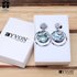 Obrazek Kolczyki z muszli abalone E03032