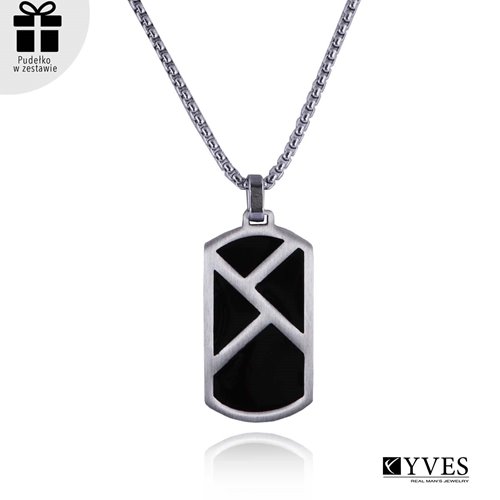 Obrazek Naszyjnik męski ze stali szlachetnej NM01202