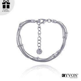 Obrazek Bransoletka metal antyalergiczny B01125
