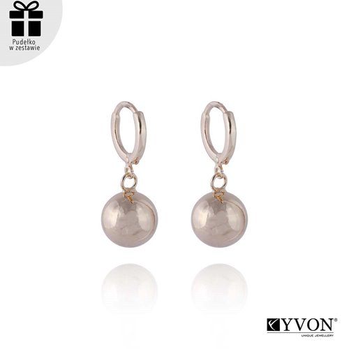 Obrazek Kolczyki z mosiądzu E01120