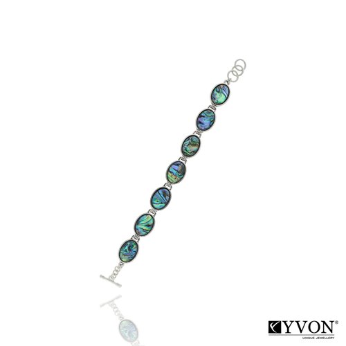 Obrazek Bransoletka z muszlą Abalone B00692a