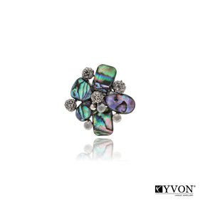 Obrazek Broszka z muszlą Abalone BR00608