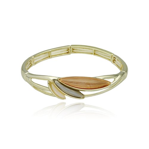 Obrazek Bransoletka z kolorowej żywicy B99465