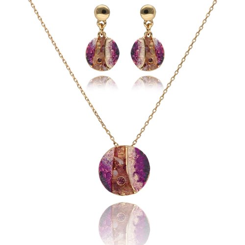 Obrazek Biżuteria artystyczna komplet S99018