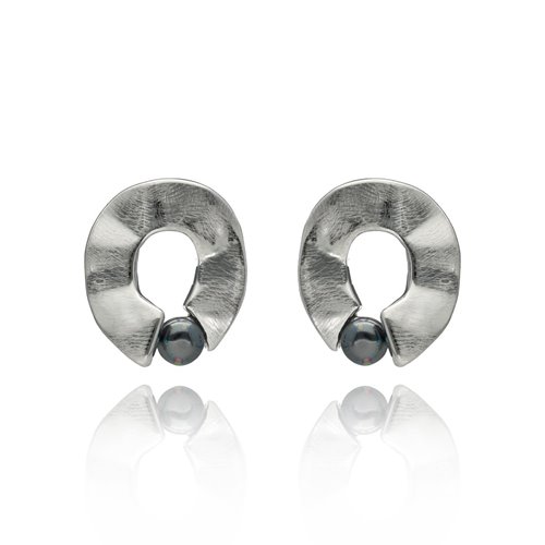 Obrazek Kolczyki z perłą SHELL E98403