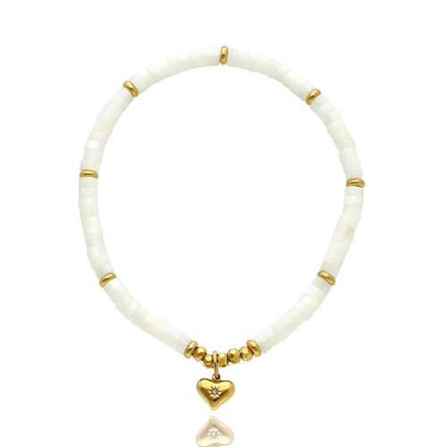 Obrazek Bransoletka z muszli naturalnej B97784