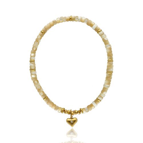 Obrazek Bransoletka z muszli naturalnej B97783