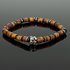 Obrazek Bransoletka męska z tiger eye BM97727