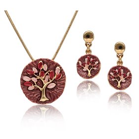 Obrazek Biżuteria artystyczna komplet S97344