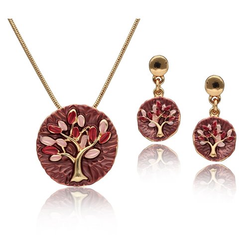 Obrazek Biżuteria artystyczna komplet S97344