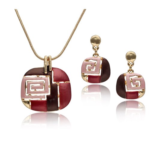 Obrazek Biżuteria artystyczna komplet S97330