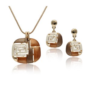 Obrazek Biżuteria artystyczna komplet S97329