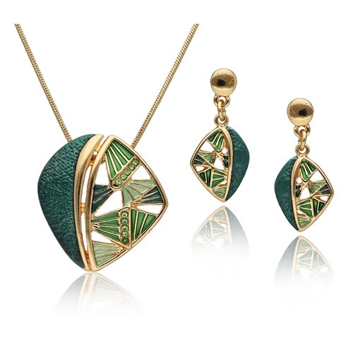 Obrazek Biżuteria artystyczna komplet S97326