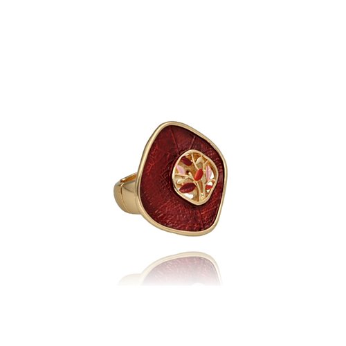 Obrazek Biżuteria artystyczna pierścionek R97323