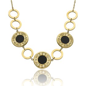 Obrazek Naszyjnik ze stali szlachetnej N97221