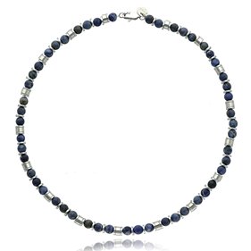 Obrazek Naszyjnik męski z sodalitami NM97721