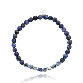 Obrazek Bransoletka męska z sodalitami BM97717