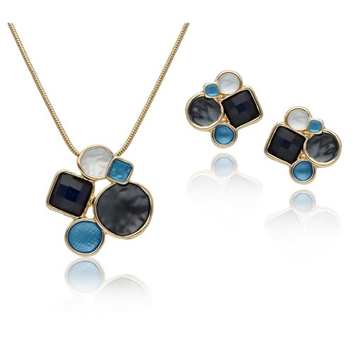 Obrazek Biżuteria artystyczna komplet S97356