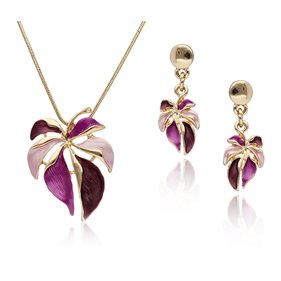 Obrazek Biżuteria artystyczna komplet S97354