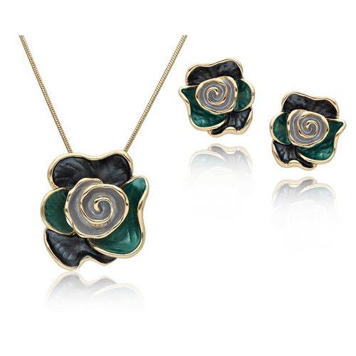 Obrazek Biżuteria artystyczna komplet S97347