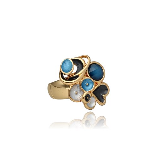 Obrazek Biżuteria artystyczna pierścionek R97339