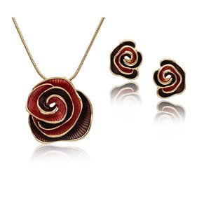 Obrazek Biżuteria artystyczna komplet S97337