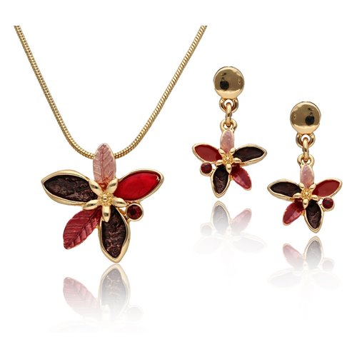 Obrazek Biżuteria artystyczna komplet S97334