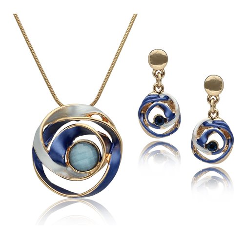 Obrazek Biżuteria artystyczna komplet S97333