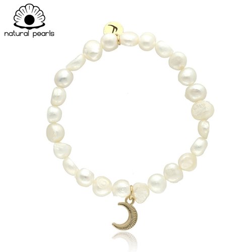Obrazek Bransoletka z pereł naturalnych B97403