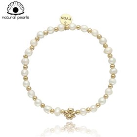 Obrazek Bransoletka z pereł naturalnych B97407