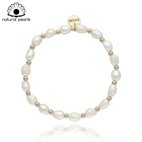 Obrazek Bransoletka z pereł naturalnych B97405