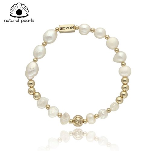 Obrazek Bransoletka z pereł naturalnych B97413b
