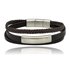 Obrazek Bransoletka męska ze skóry BM97142