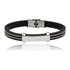 Obrazek Bransoletka męska ze skóry BM97137
