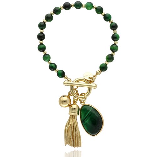 Obrazek Bransoletka z tygrysim okiem B97514