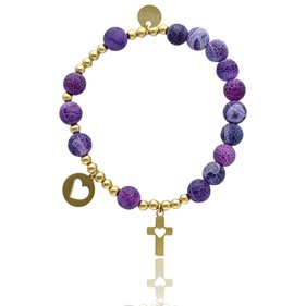 Obrazek Różaniec na rękę ROZ419