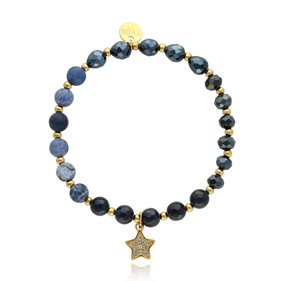 Obrazek Bransoletka z agatami B97691