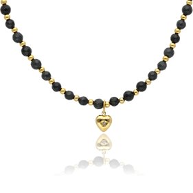 Obrazek Naszyjnik z agatami N97686