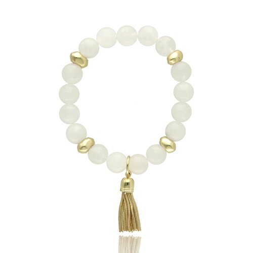 Obrazek Bransoletka z jadeitami B97116