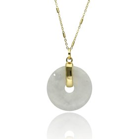 Obrazek Naszyjnik z jadeitem N97116