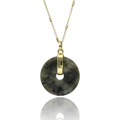 Obrazek Naszyjnik z labradorytem N97112