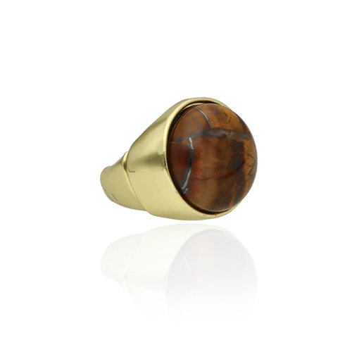 Obrazek Pierścionek z tygrysim okiem R97106