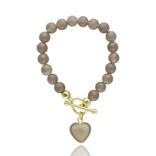 Obrazek Bransoletka z agatami B97104