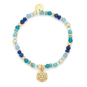 Obrazek Bransoletka mix kamieni naturalnych B96273